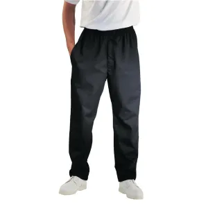 A029-XS Chef Works Essential Baggy Trousers Black XS