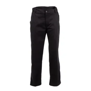 A674-S Chef Works Unisex Professional Series Chefs Trousers Black Herringbone S