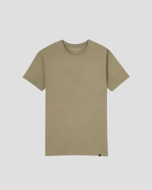 Basel Micro Modal Stretch short sleeve - Khaki