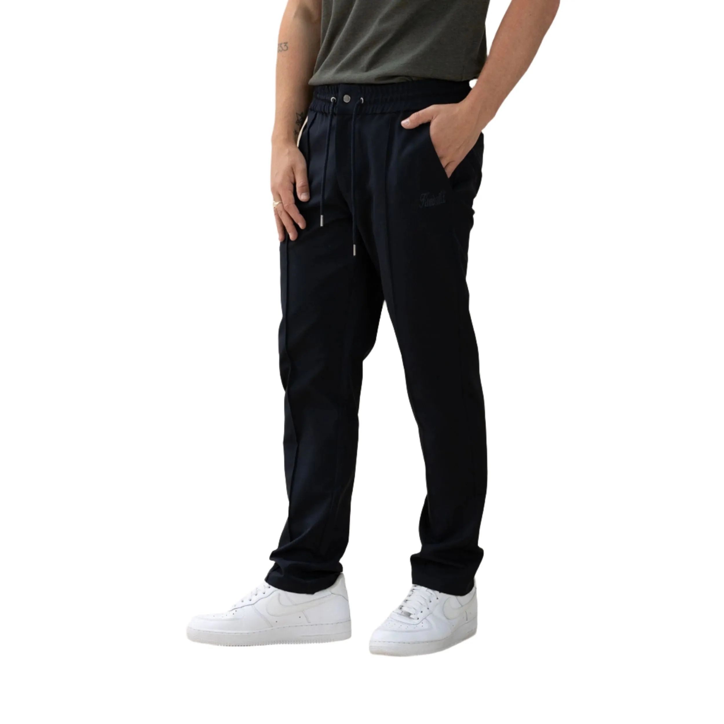 Black Pintuck Trouser