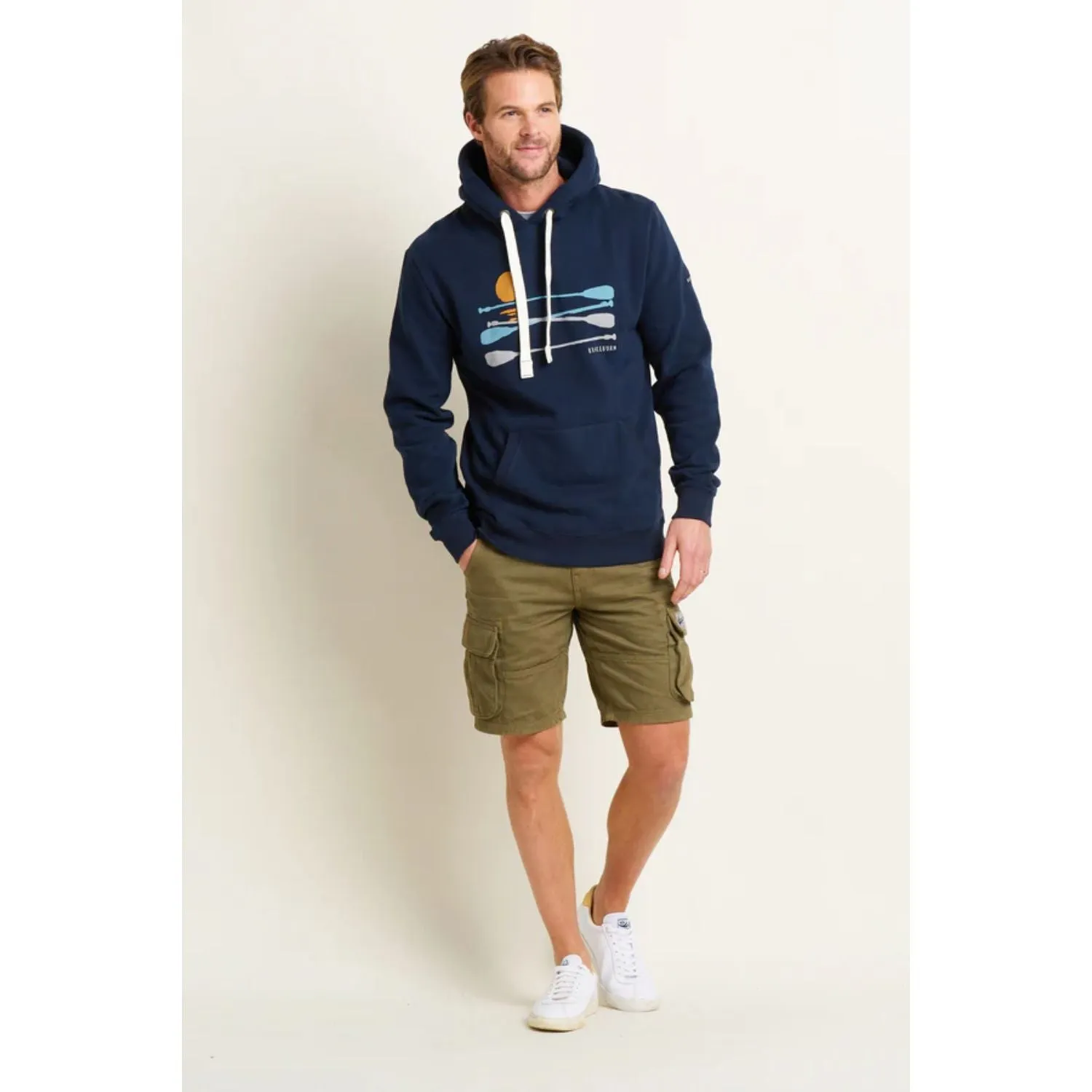 Brakeburn XXL Navy Paddleboard Hoodie