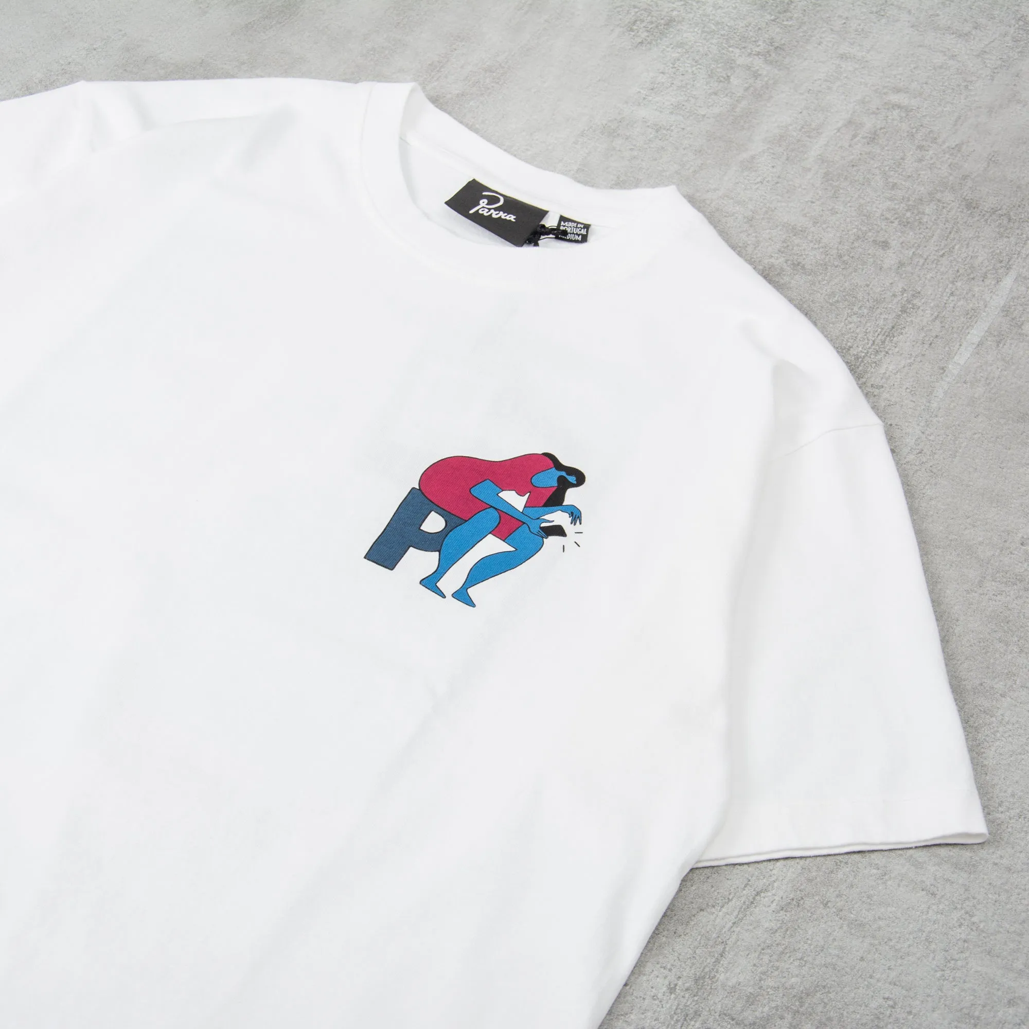 By Parra Insecure Days Tee - White