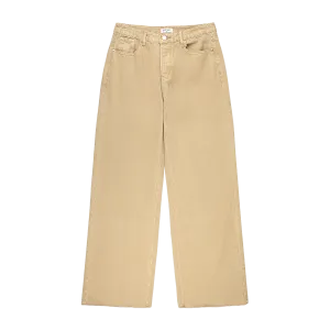 Camel Low Rise Baggy Jeans