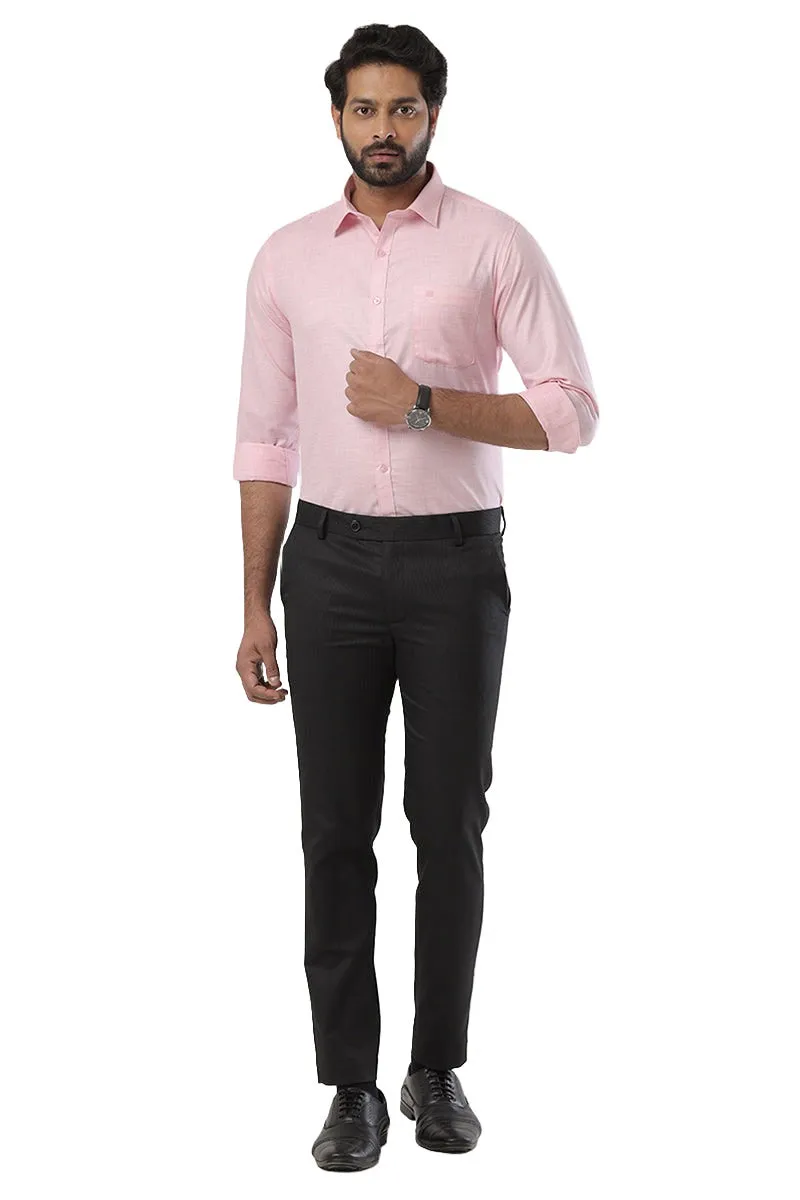 Cardiff - Light Pink Formal Shirt For Men | Ariser