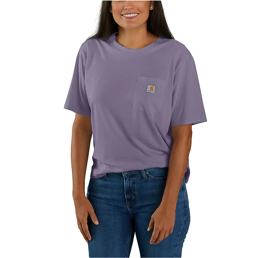 Carhartt Women's Tencel Fiber Series Loose Fit Short-Sleeve Crew Neck T-Shirt