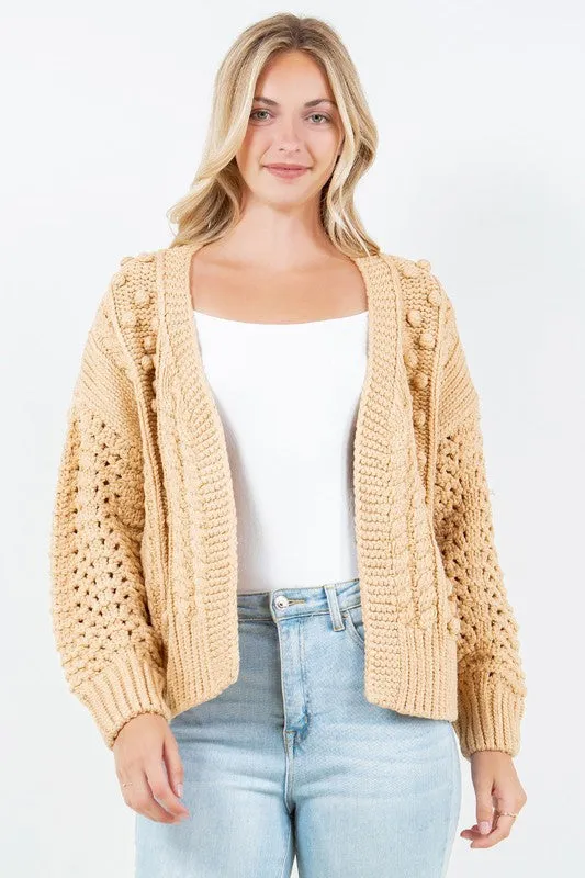 Debut Open Knit Cardigan