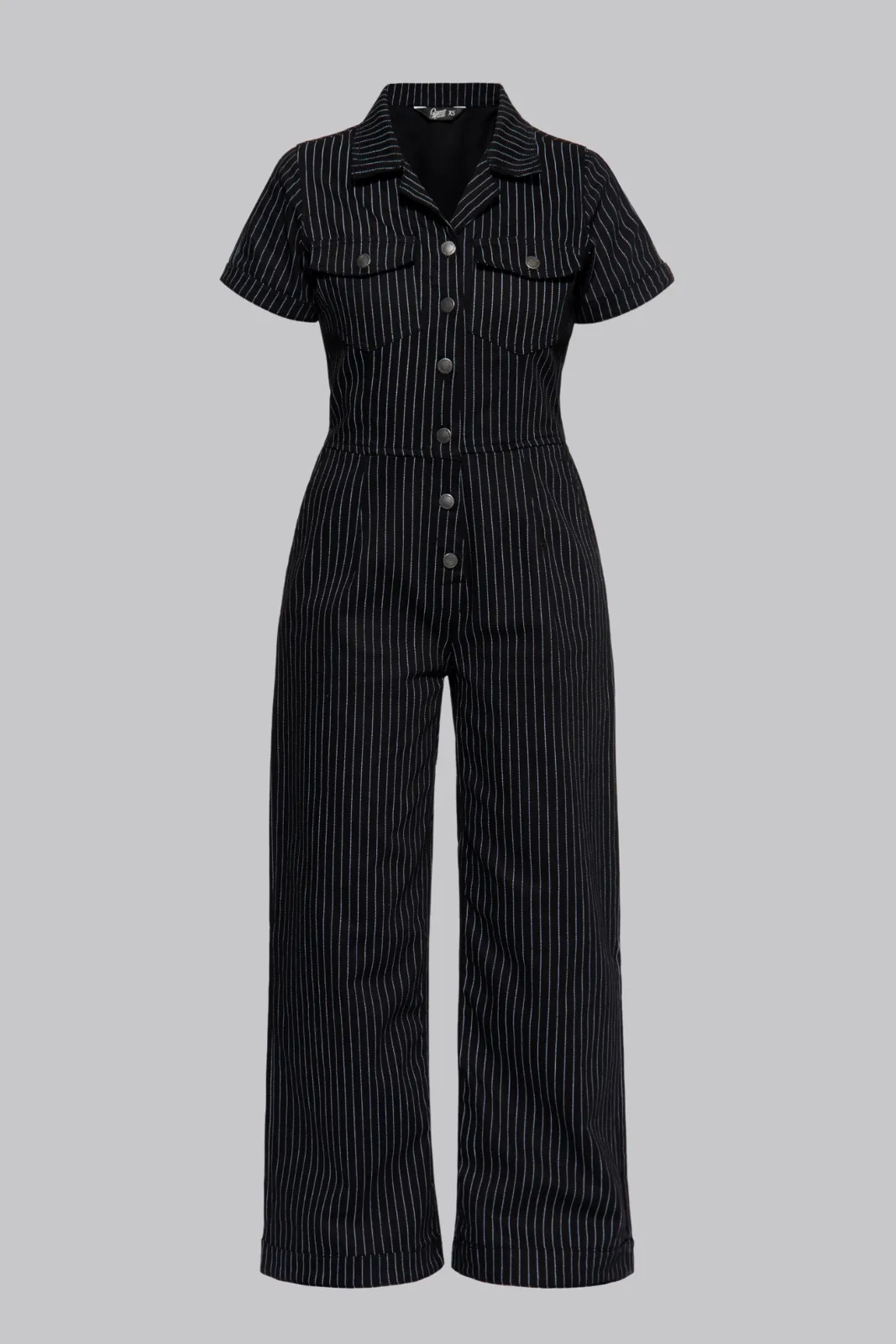 Denim Pinstripe Overalls