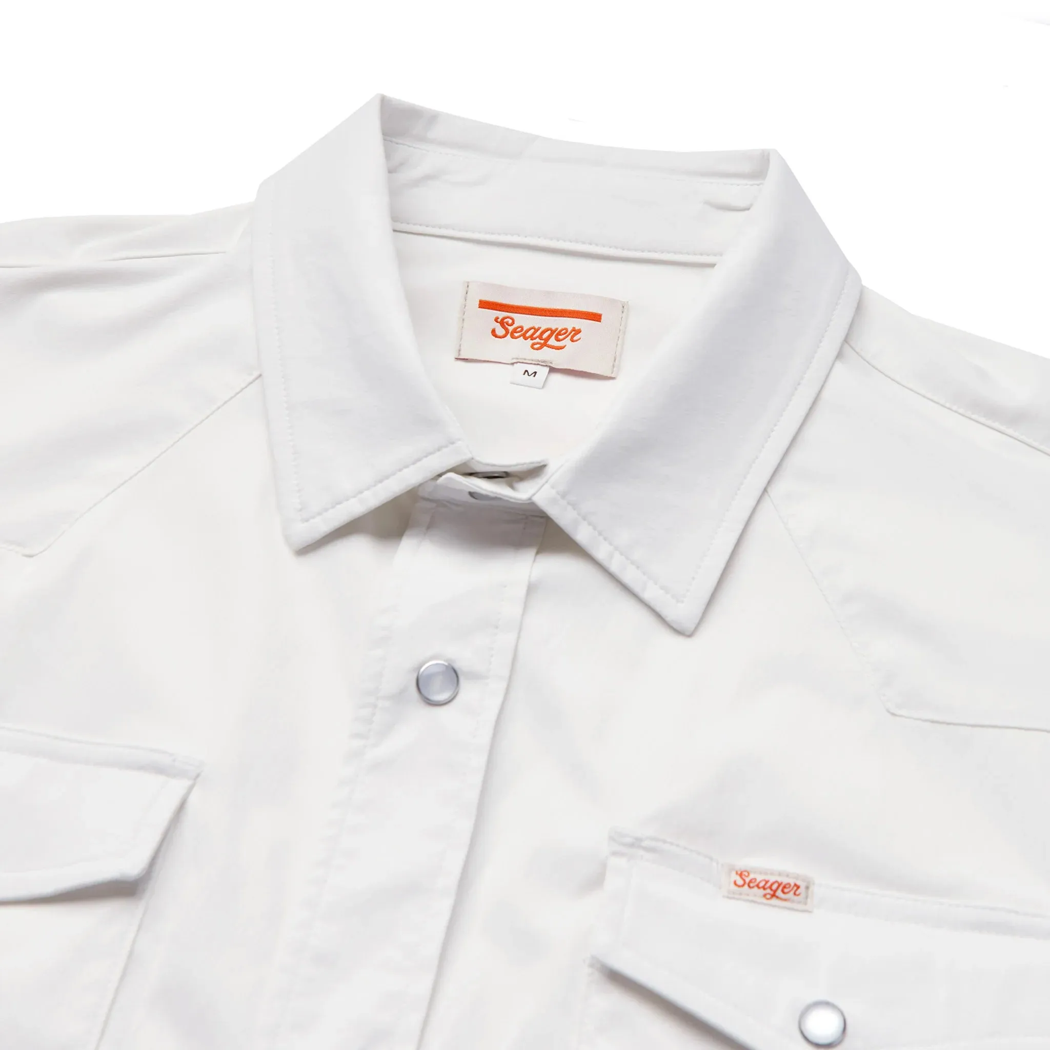 El Ranchero S/S Shirt | Vintage White | Seager Co.