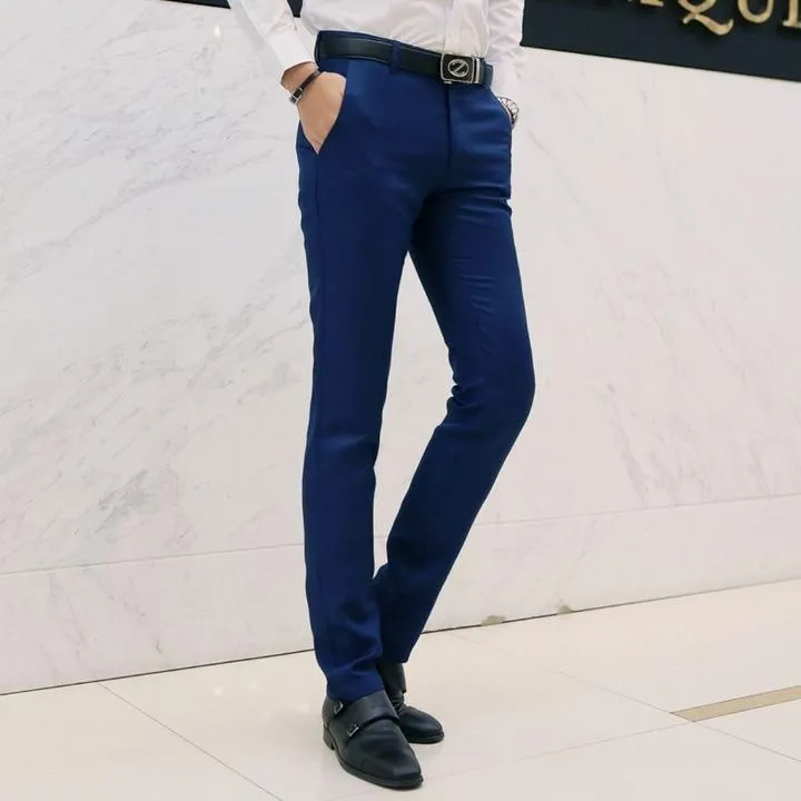 Fashion Simple Business Suit Casual Trousers