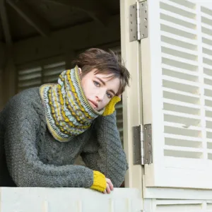 Geo Snood [Knitting Pattern]