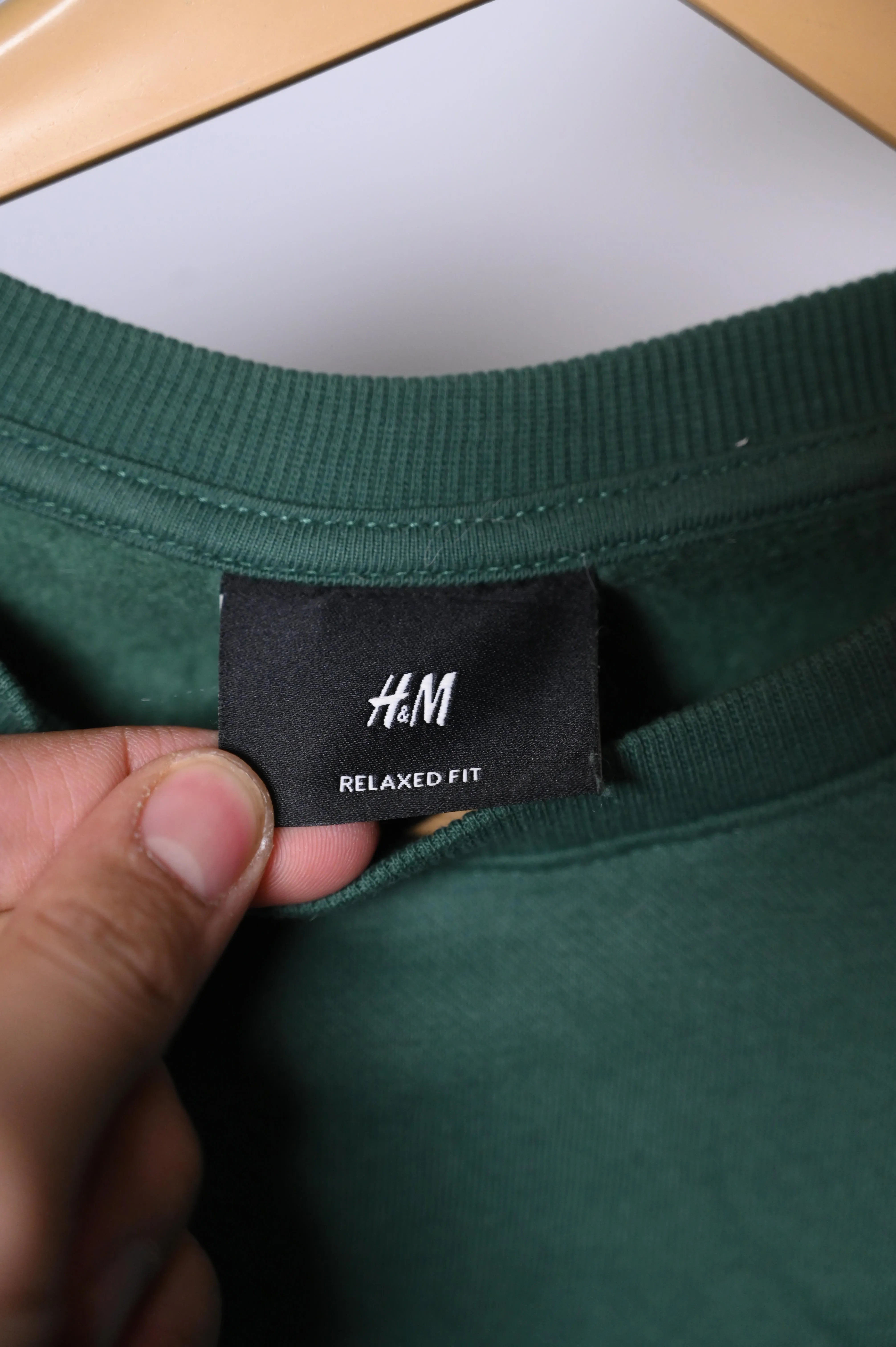 H&M Green XS Sweatshirt – Excellent Condition