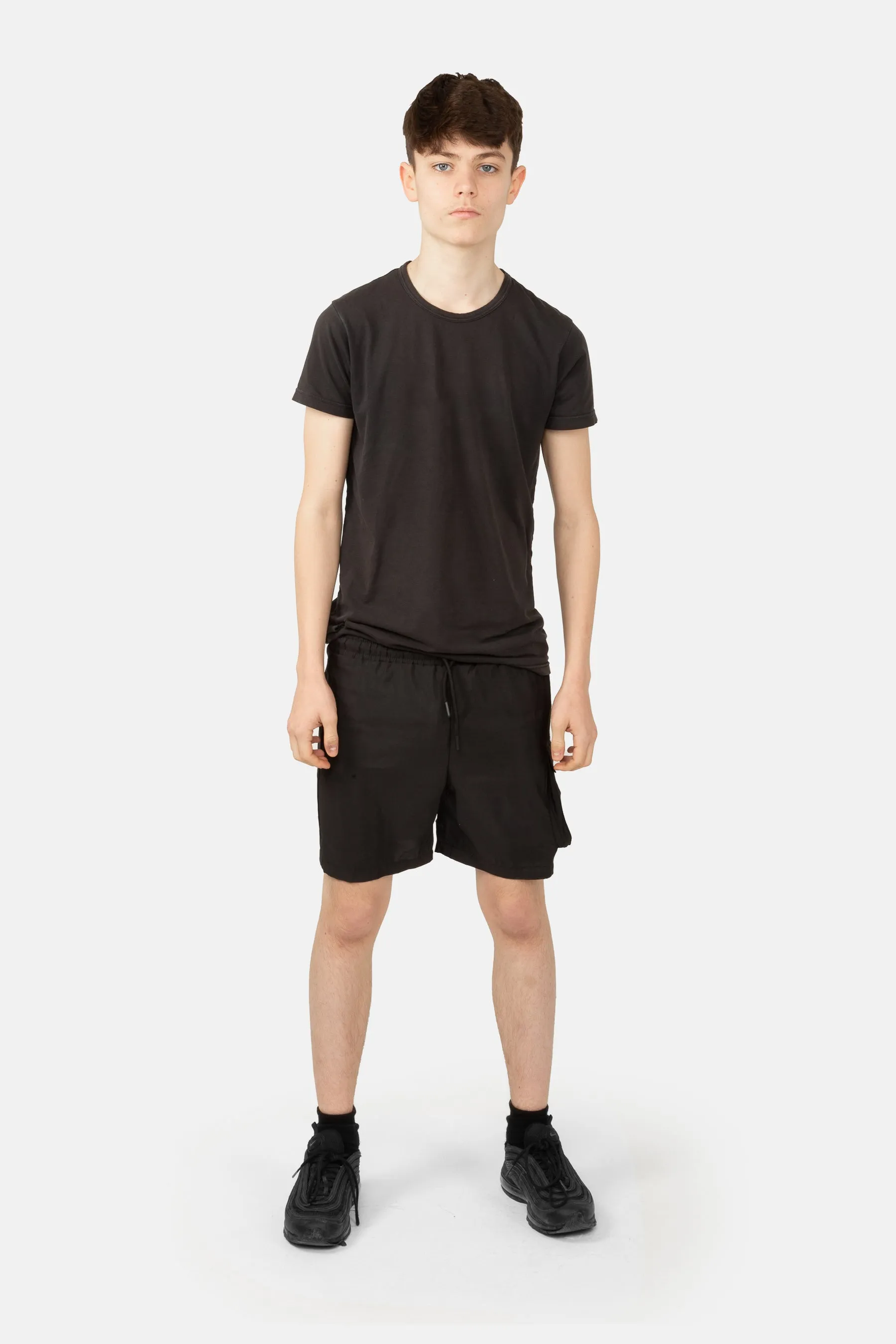 Hype Boys Black Lightweight Pocket Shorts