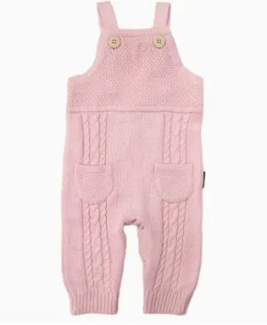 Korango Cable Knit Overalls