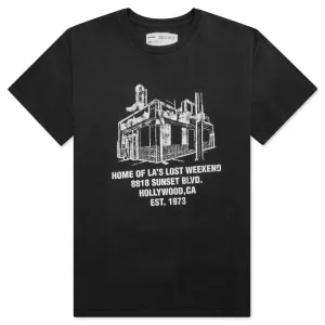 Lost Weekend Bar T-Shirt - Black