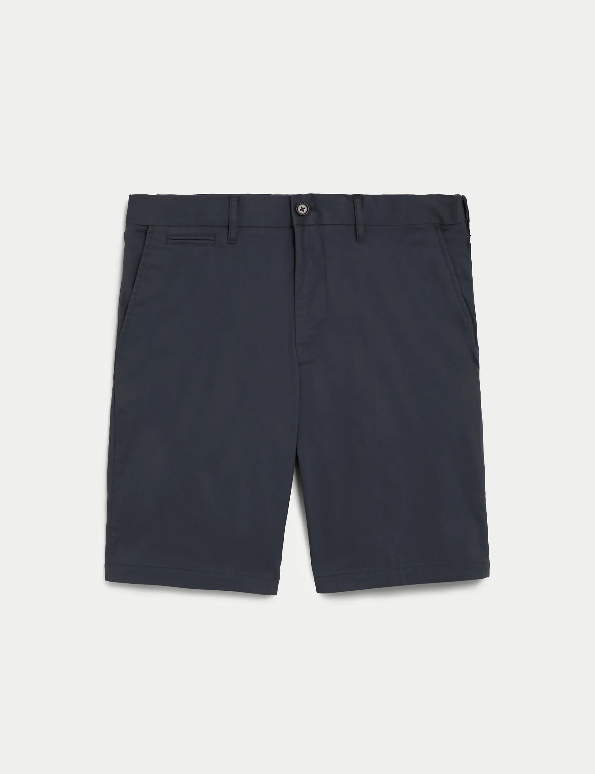 Marks & Spencer Super Lightweight Stretch Chino Shorts, Navy