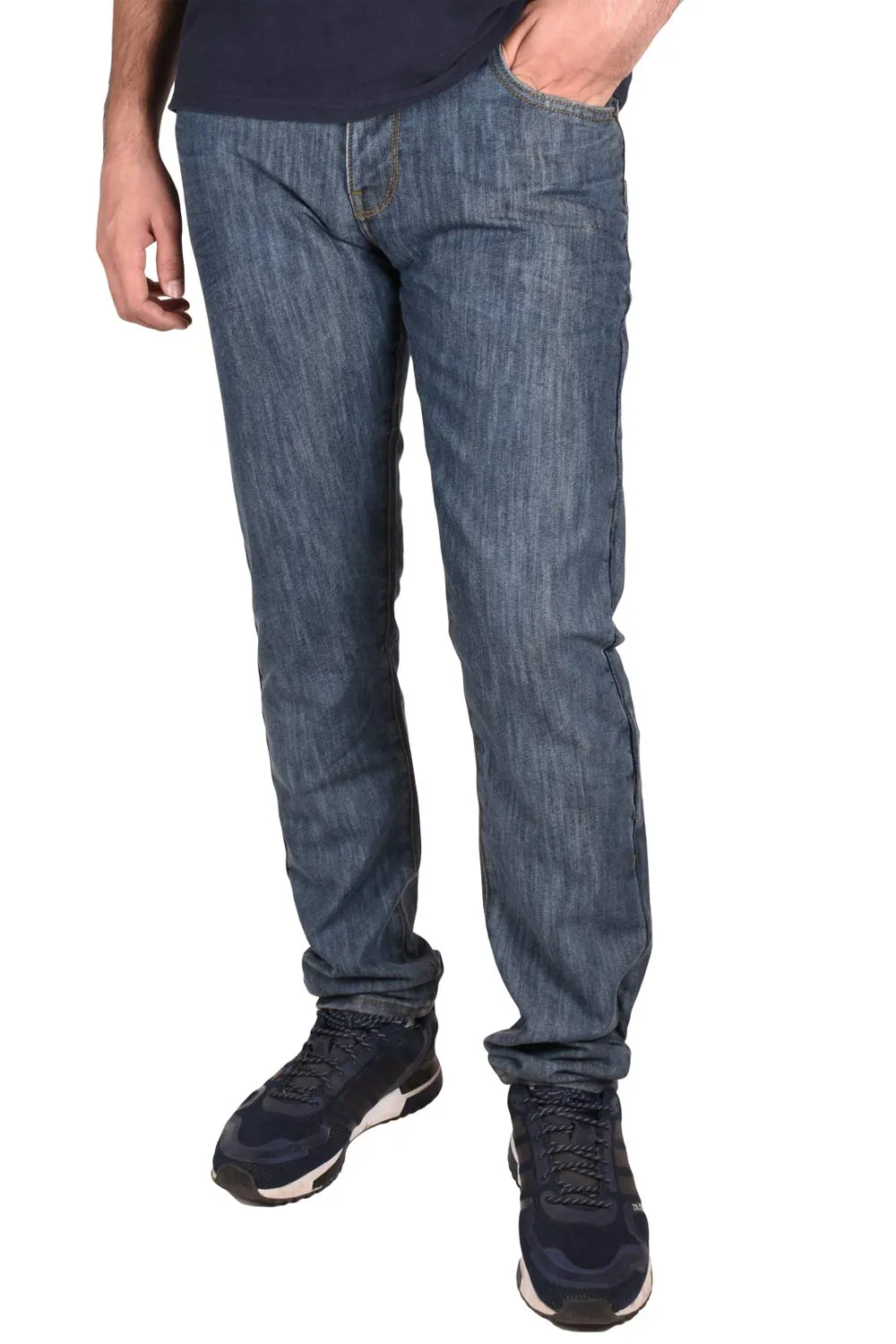 Mens Denim Straight Leg Jeans 601