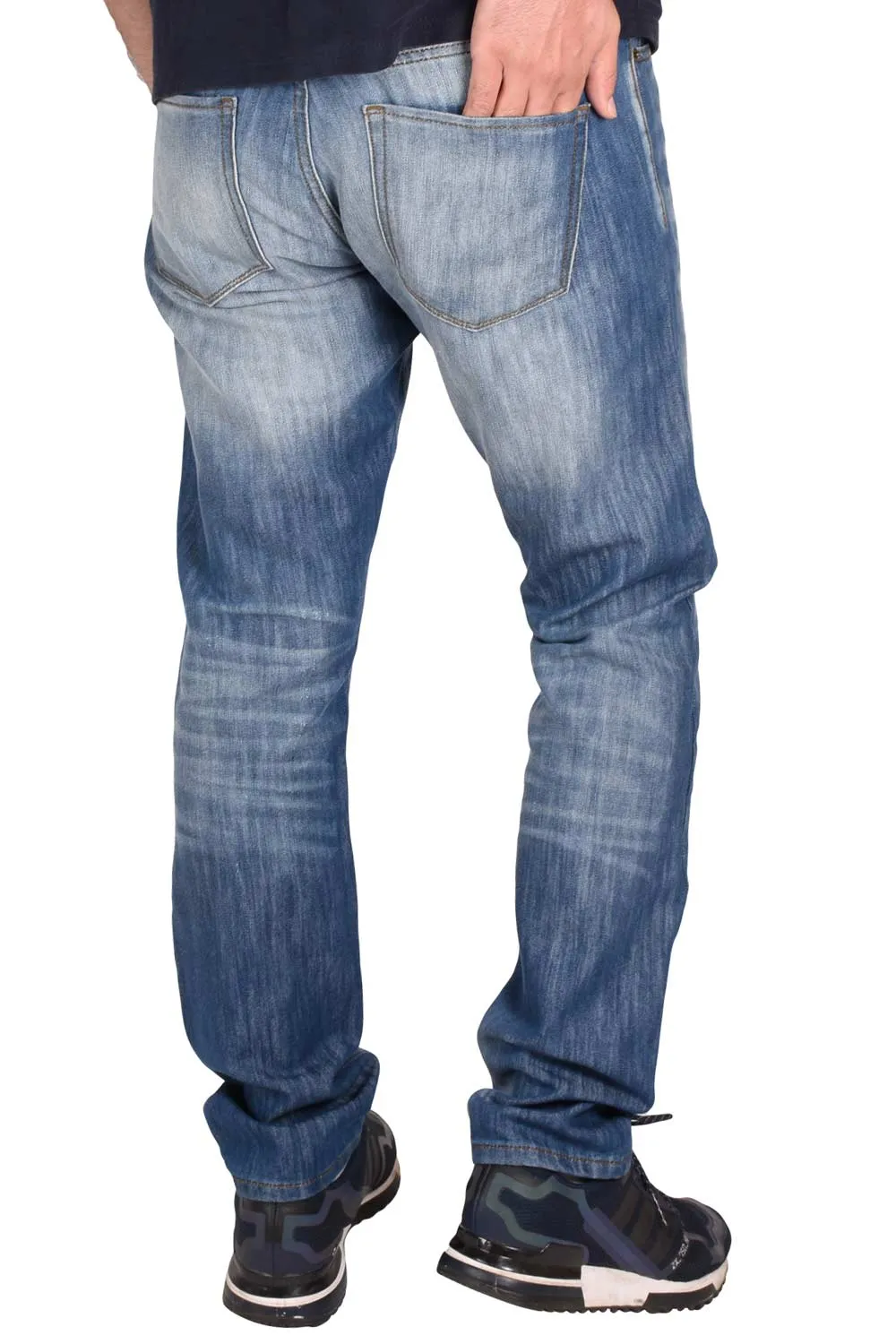 Mens Denim Straight Leg Jeans 601