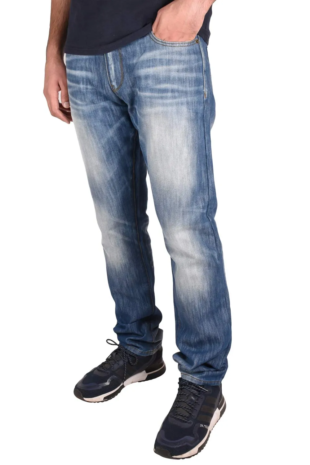 Mens Denim Straight Leg Jeans 601