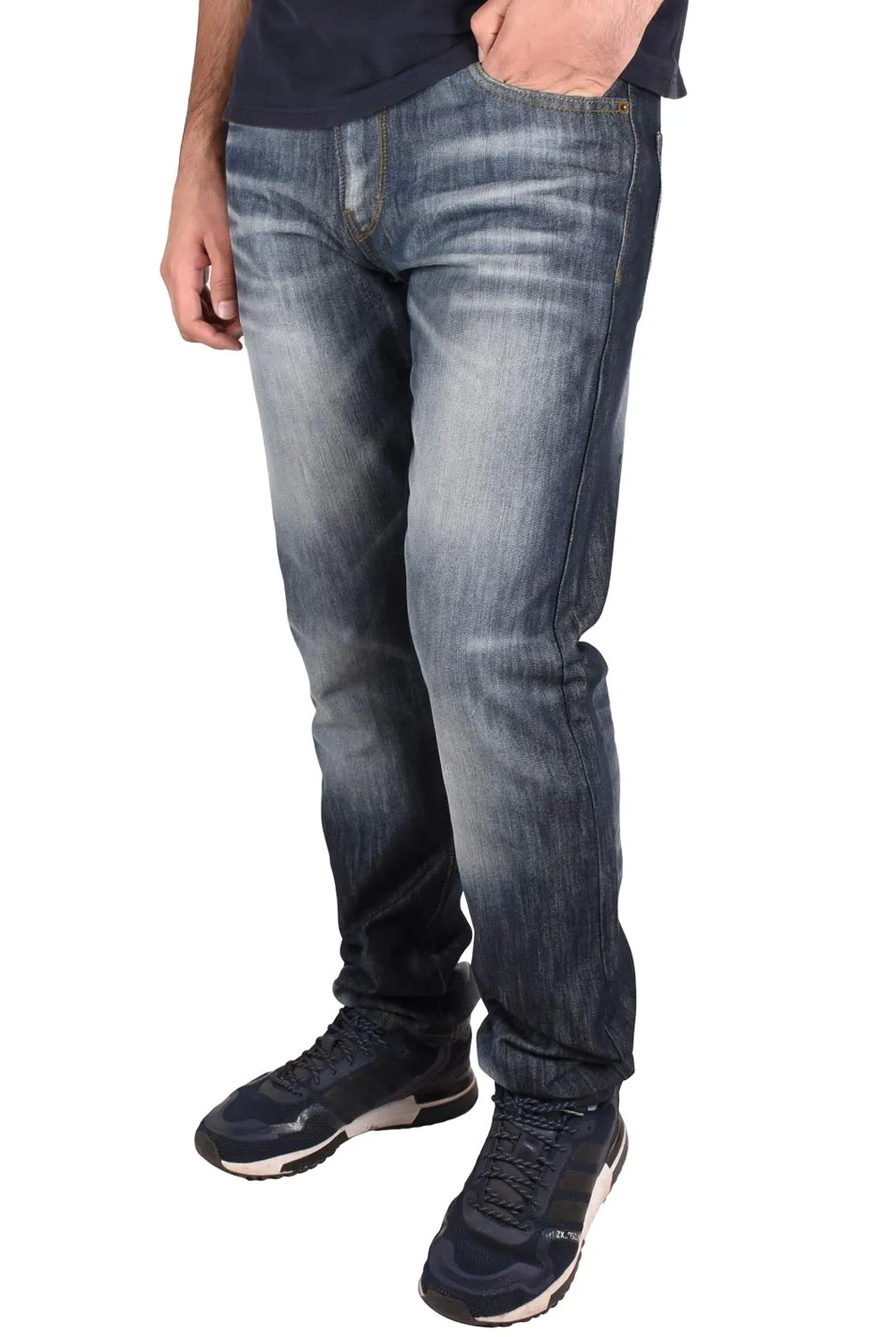 Mens Denim Straight Leg Jeans 601