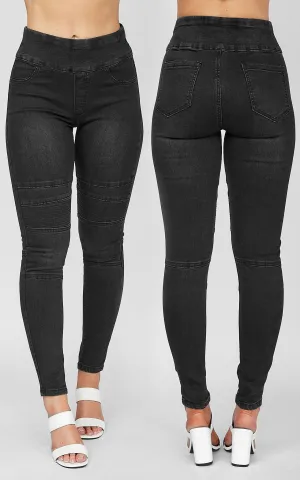 Pirilisa Jeggings - Charcoal Grey