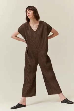 Pleated Jumpsuit