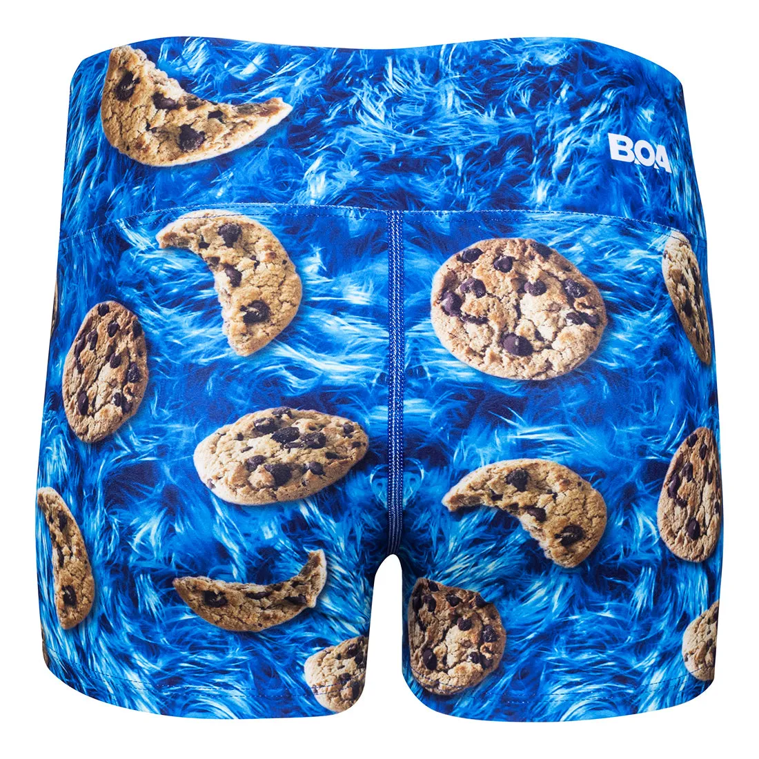 Printed Fit Short - Nom Nom Cookie