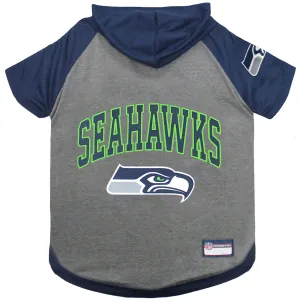 Seattle Seahawks Hooded T-Shirt for Dogs