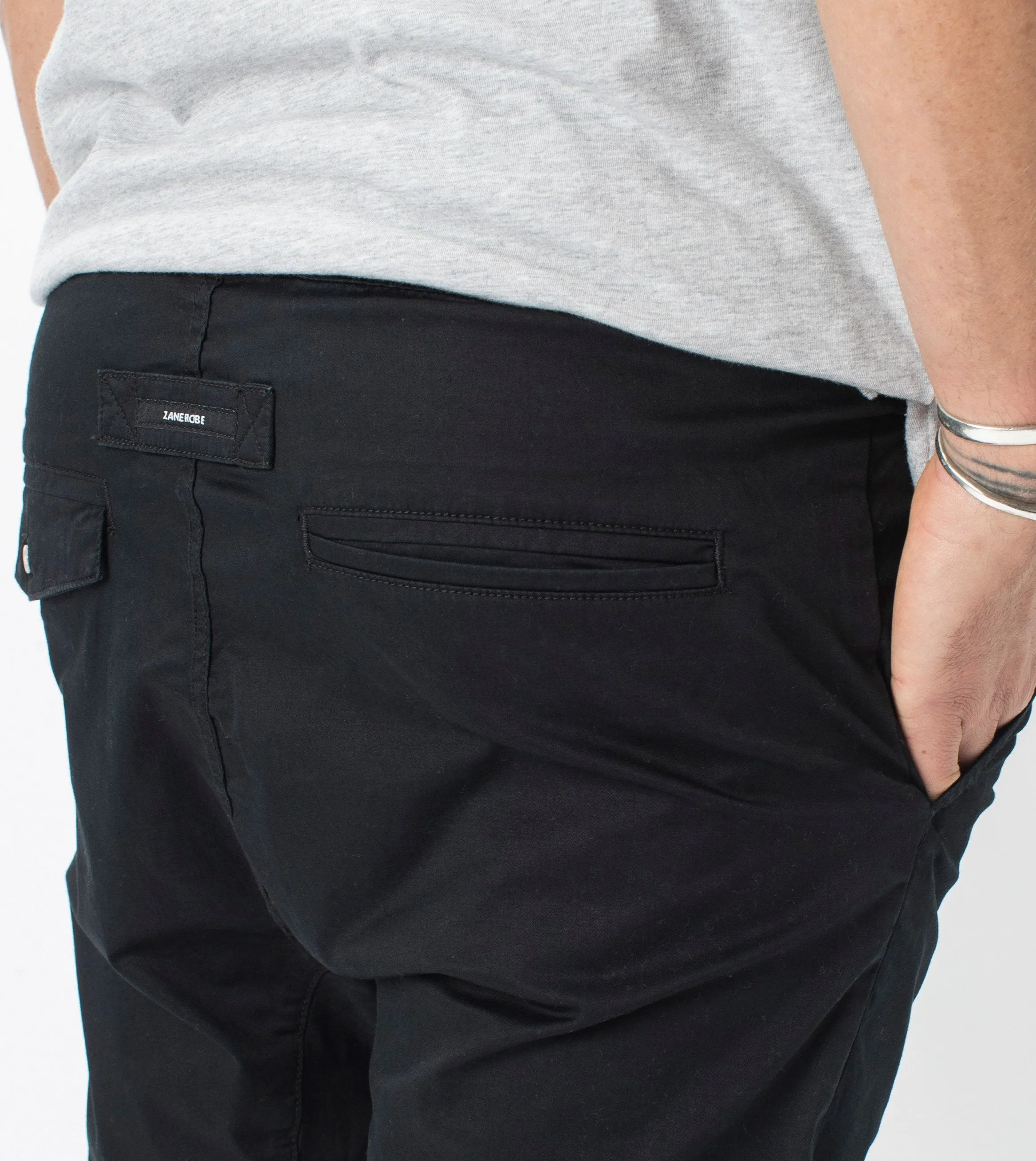 Sureshot Lightweight Short Washed Black