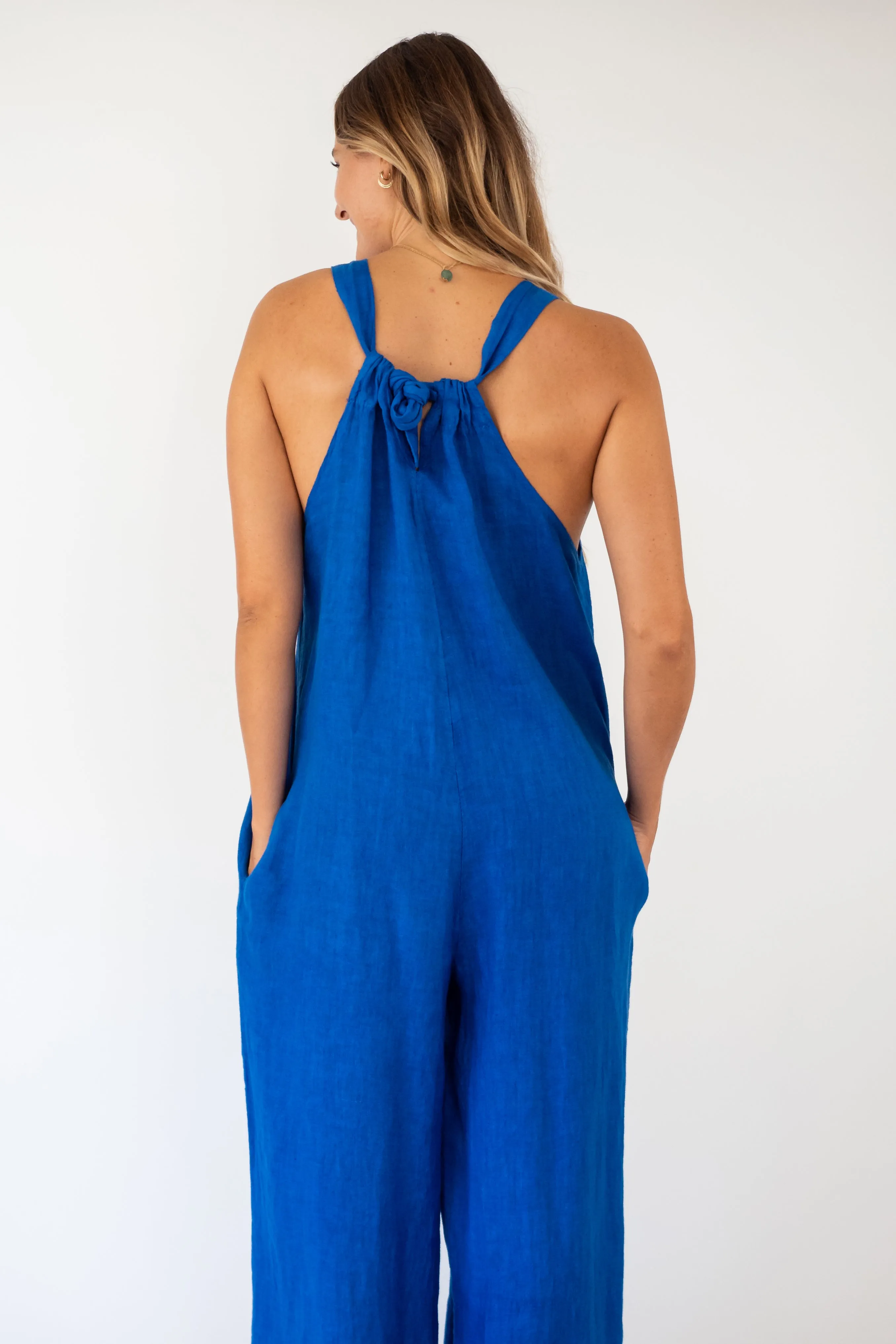 The WAIMEA Linen Jumpsuit