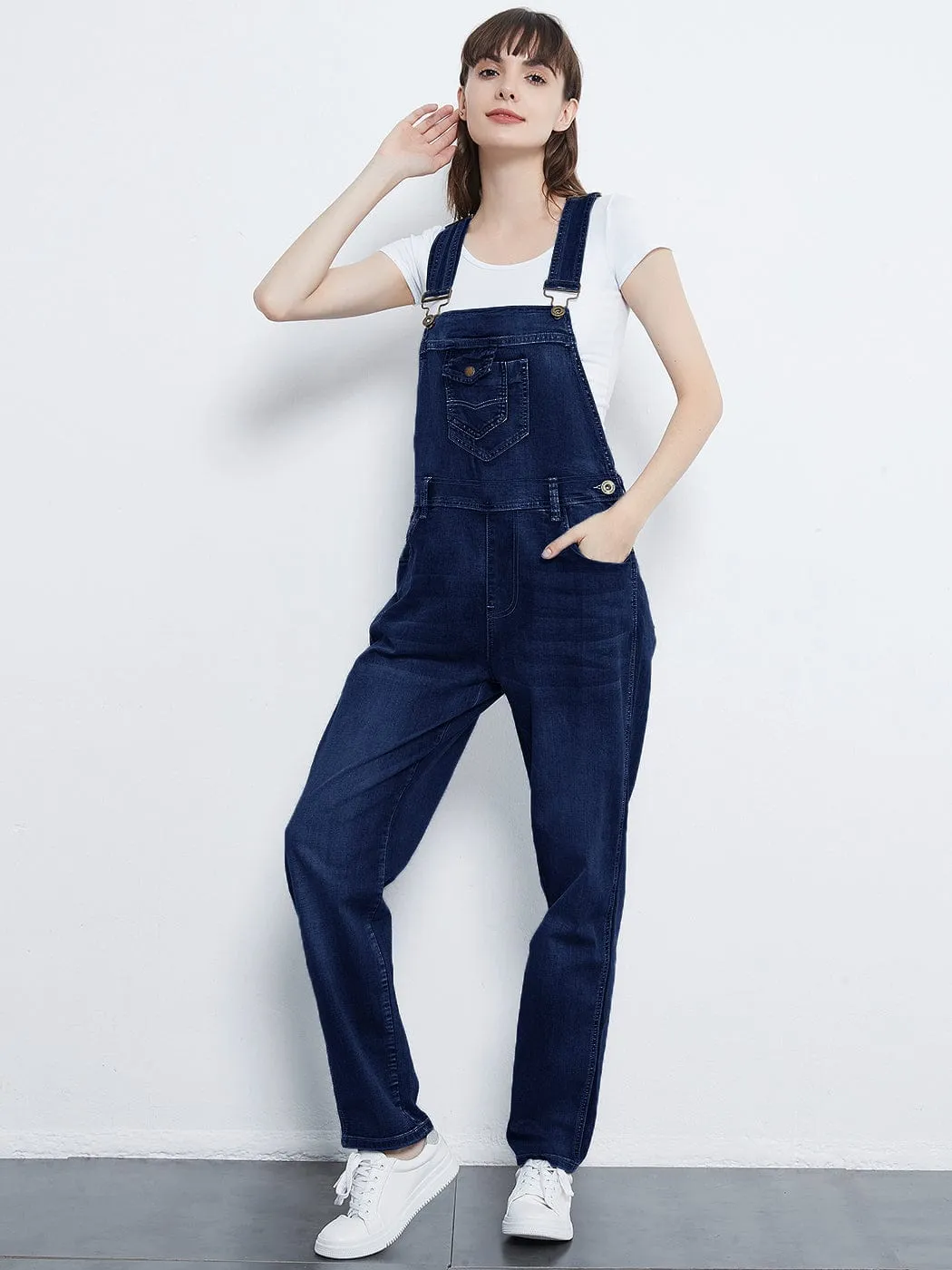 Vintage Straight-Leg Overalls