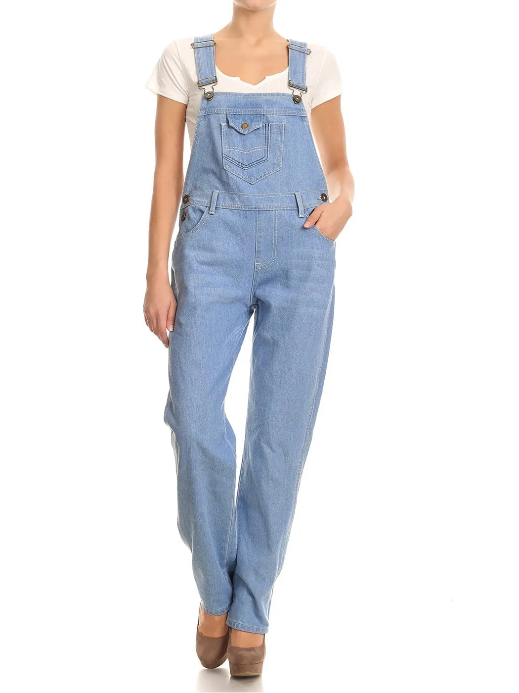 Vintage Straight-Leg Overalls