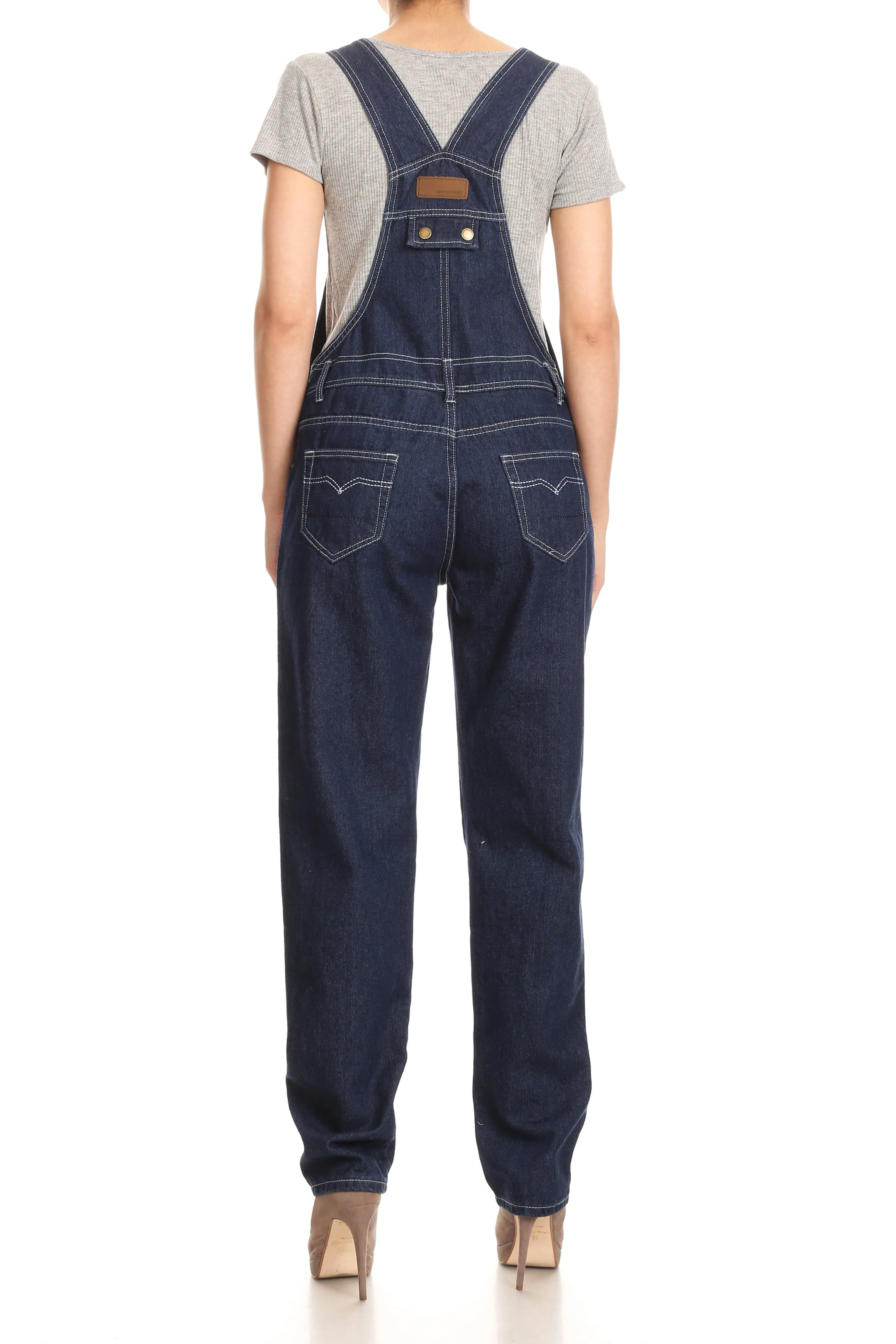 Vintage Straight-Leg Overalls