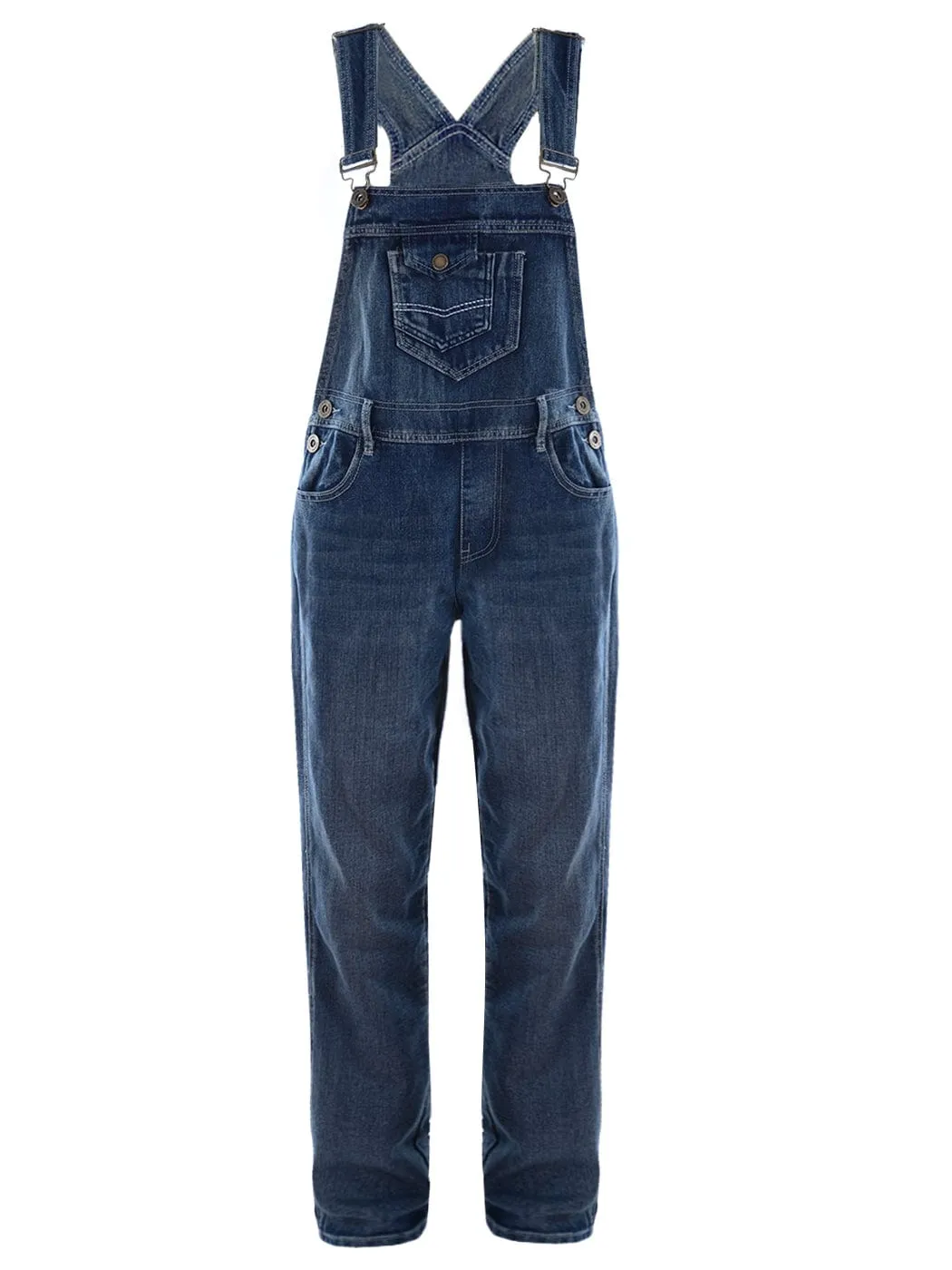 Vintage Straight-Leg Overalls