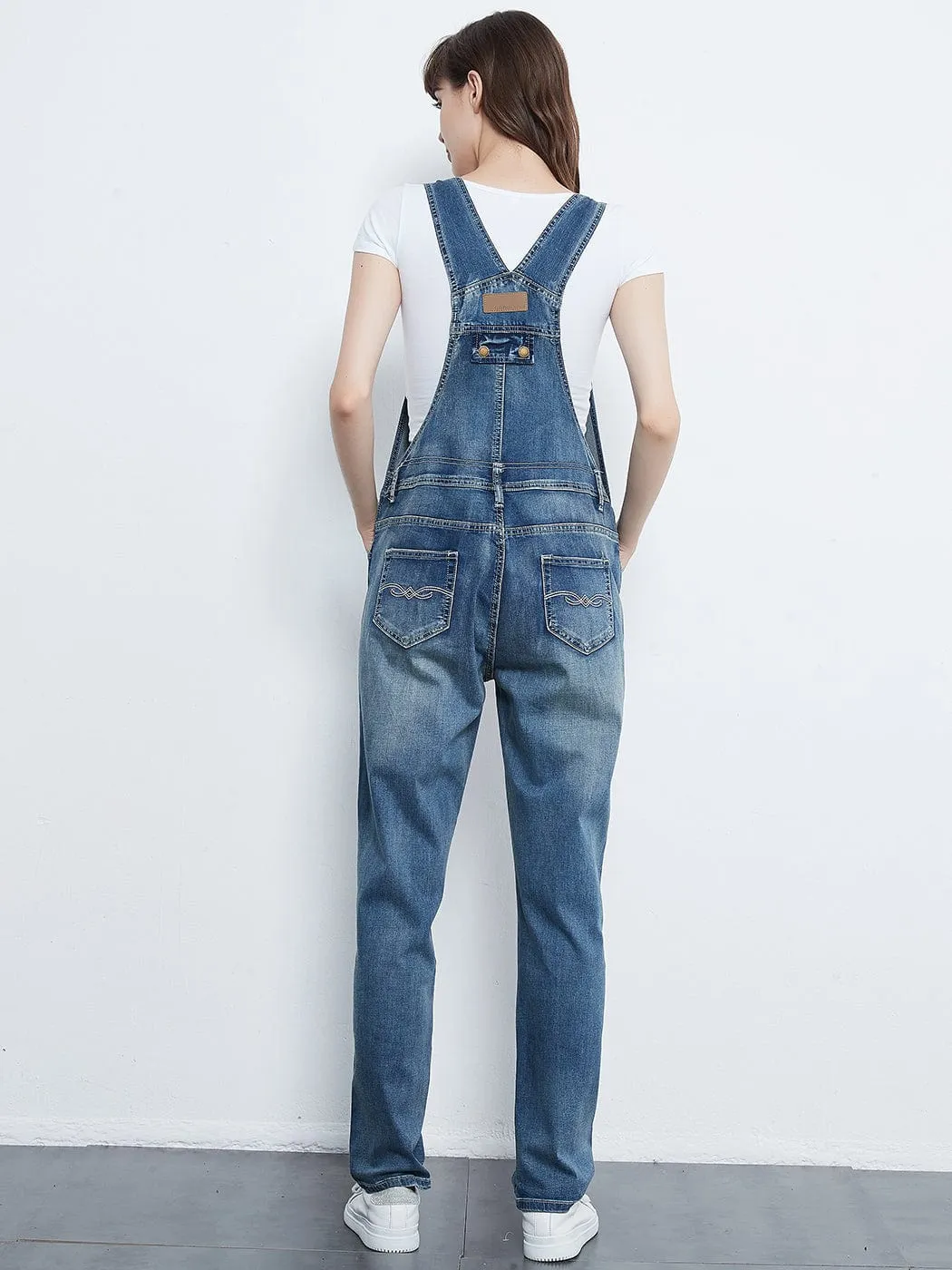 Vintage Straight-Leg Overalls