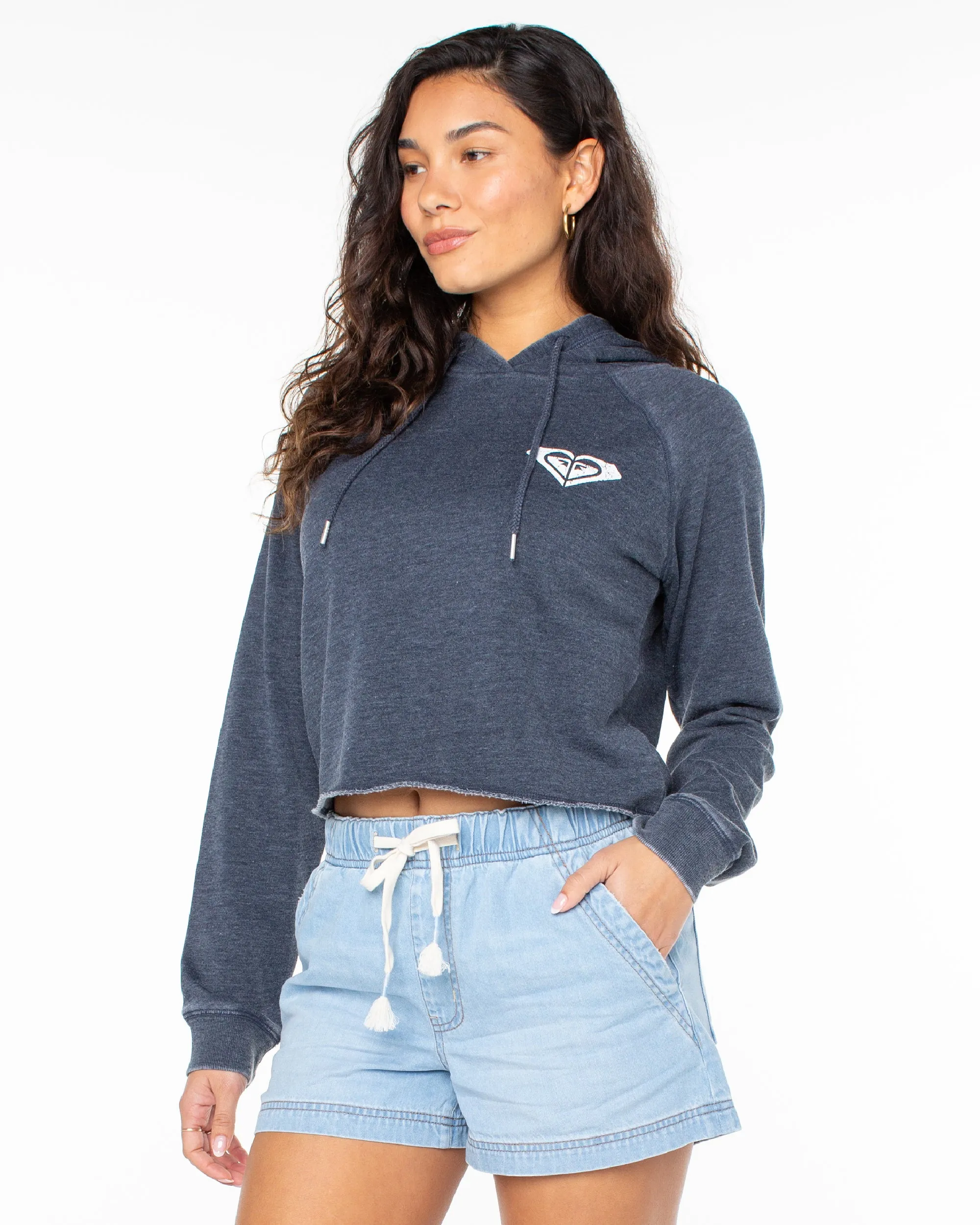 We Arrived Cropped Hoodie - Naval Academy