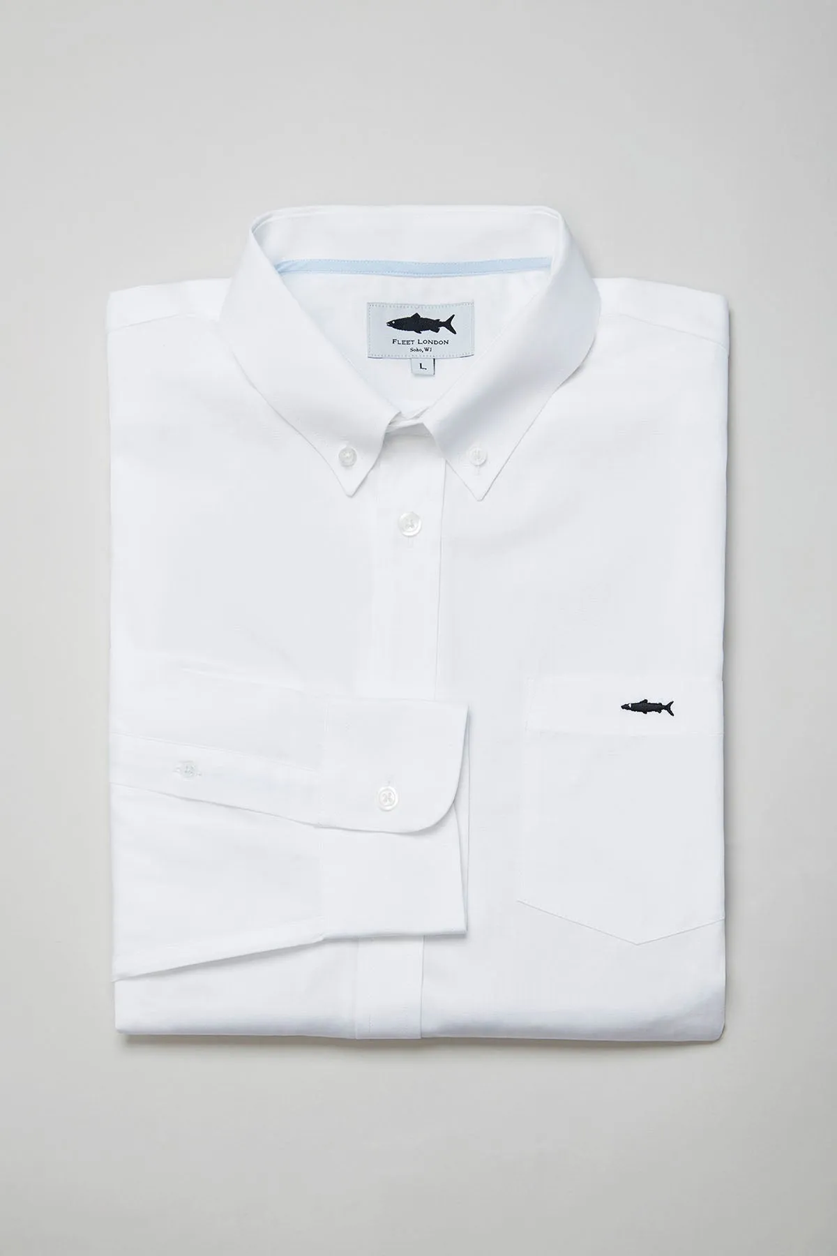 White Cotton Shirt for Men