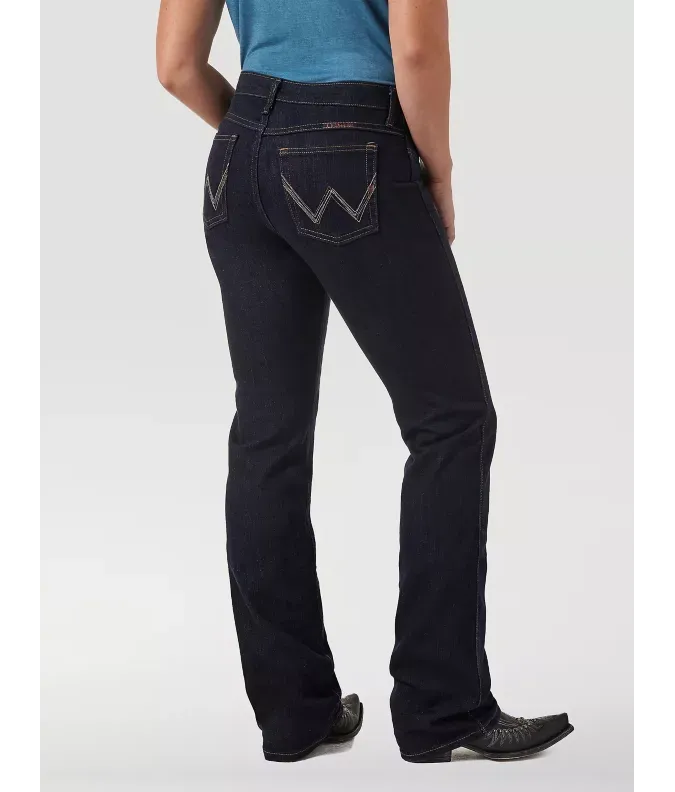 Wrangler Women's Ultimate Riding Q-Baby Jeans - Dark Dynasty