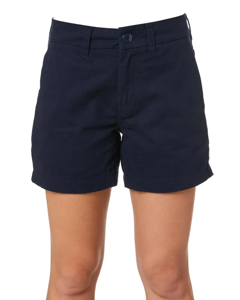 WS-2W Ladies Lightweight Work Shorts - Navy