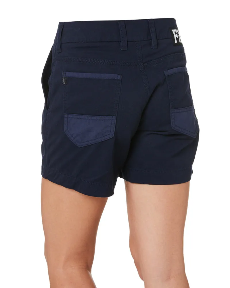 WS-2W Ladies Lightweight Work Shorts - Navy