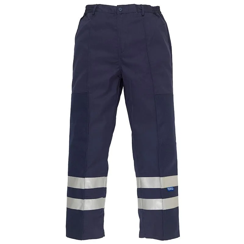 YK074 Reflective polycotton ballistic trousers (BS015T)